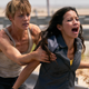 Mackenzie Davis stars as an enhanced human named Grace who’s on a mission to help Natalia Reyes’ Dani.